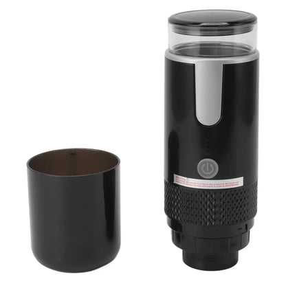 Handheld Coffee Machine, Portable Manual Coffee Maker, K-Cup Capsules Compatible, Rechargeable for Travel, Camping